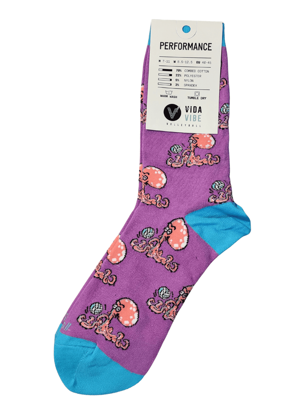 Volleyball Octopus Socks - VidaVibe